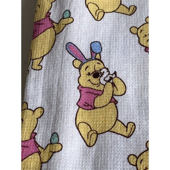 2 Pack Disney Winnie the Pooh Easter Bunny Spring Kitchen Towels 16 X 26” NEW - Picture 6 of 12